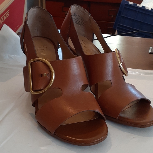 #35S New Franco Sarto Miradel leather shoes - Picture 1 of 6